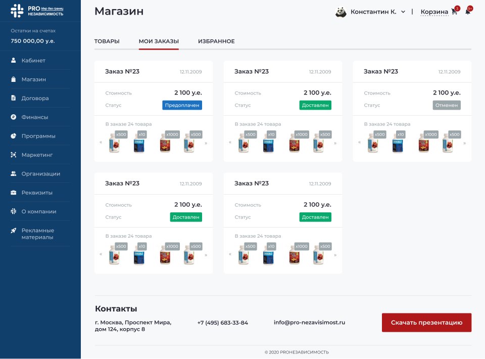 Дизайн и верстка ПроНезависимость #9